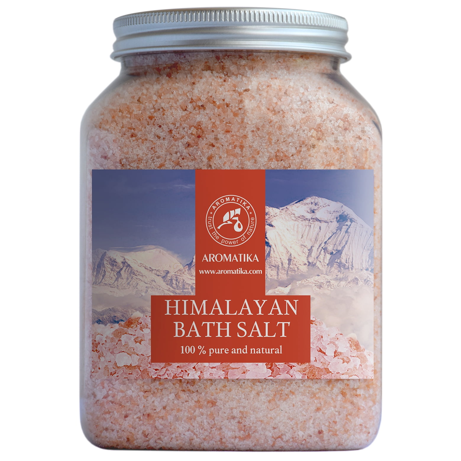Himalaya bath salt 46 oz by AROMATIKA Natural Bath Salts Extract Best