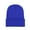 Royal Blue, variant on jiaroswwei Beanie Elastic Warm Woolen Yarn Roll up Edge Skull Cap for Spring