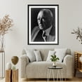 thumbnail image 4 of Historic Framed Print, [Konrad Adenauer], 17-7/8" x 21-7/8", 4 of 9