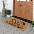thumbnail image 3 of Summer Doormats Mat Coir Indoor Door Mats for Entryway Spring Front Door Rug Low Maintenance Welcome Mat Doormat for Indoor or Outdoor Use, New Home Decor Housewarming Gift, 16x24 Inch, 3 of 7