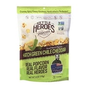 Kettle Heroes 399216 4 oz Hatch Green Chile Cheddar Popcorn, Pack of 6