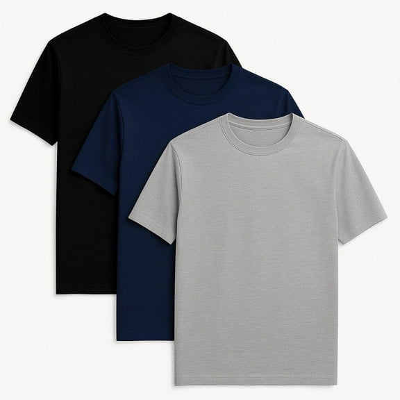 BenBen Men's T-Shirts 3-Pack – Classic Crewneck Mens Tees, Soft Cotton Mens T-Shirts Multipack