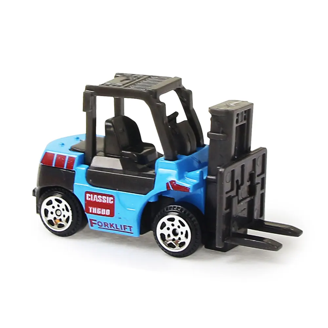 Die-cast Farm Vehicles Tractor Engineering Car Mini Car Engineering Car Model Model Tractor Toys Model for Kids Xmas Gifts B Forklift
