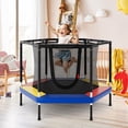 thumbnail image 2 of Gymax Trampoline Récréatif 48 Pieds' pour Enfants 4 Pi Trampoline Intérieur et Extérieur, 2 of 10