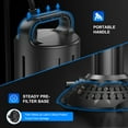 thumbnail image 5 of Water-Rebirth Automatic On Off Submersible Pool Cover Sump Pump PP2500 2500 GPH 0.3 HP 1-Count, 5 of 6