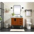 thumbnail image 6 of Elegant Lighting VF48836MTK Eugene 36" Free Standing Single Basin Vanity Set - Wood, 6 of 8