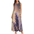 thumbnail image 2 of Lavender Sleeveless Dress Dresses Gala Dresses for Special Events, 2 of 6