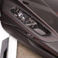 thumbnail image 2 of TINKI Real Carbon Fiber Window Lift Switch Cover Compatible with Chevrolet Corvette C8 2020-2023, Window Lift Switch Panel Decoration Frame Trim Cover, 2 of 14