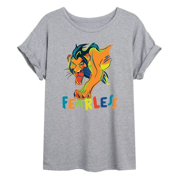 The Lion King - Scar - Juniors Ideal Flowy Muscle T-Shirt