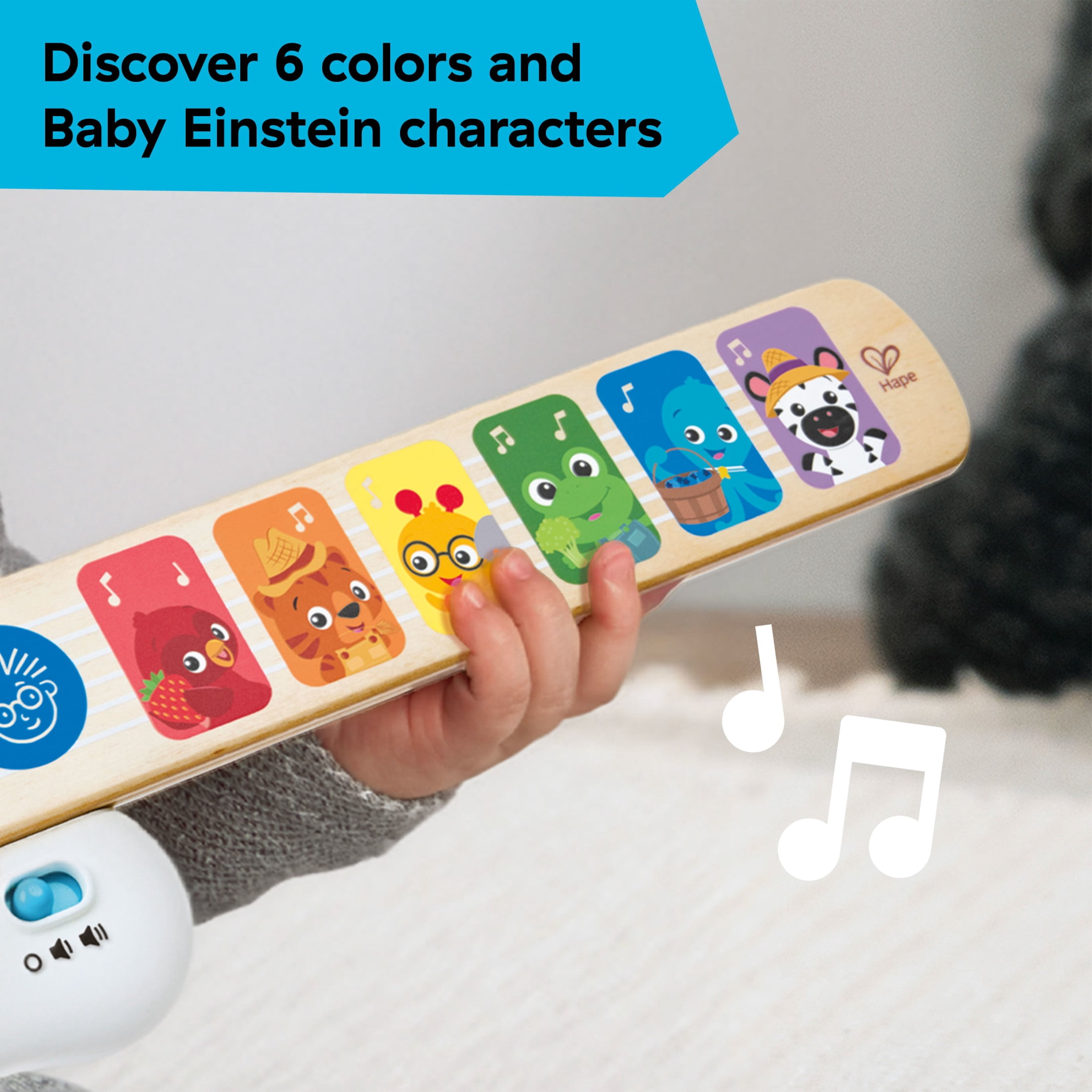 Baby Einstein Magic Touch Guitar for Ages 6+ Months Montessori Musical Toy