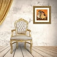 thumbnail image 3 of Kourosh 12x12 Gold Ornate Wood Framed with Double Matting Museum Art Print Titled - Bulldogs in Love, 3 of 4
