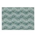thumbnail image 1 of Geometric Cutting Board, Wave Shape Geometric Color Tile Mosaic Composition with Squares, Decorative Tempered Glass Cutting and Serving Board, Small Size, White Blue, by Ambesonne, 1 of 1