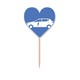 thumbnail image 1 of Un rayo de energía proteger el medio ambiente de los vehículos Etiqueta del corazón de la bandera del palillo de dientes, 1 of 3