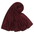 thumbnail image 2 of Womens Scarf Soft Cotton Muslim Hijab Head Wrap Scarves 2026 Fashion Long Scarf Shawls, 2 of 3