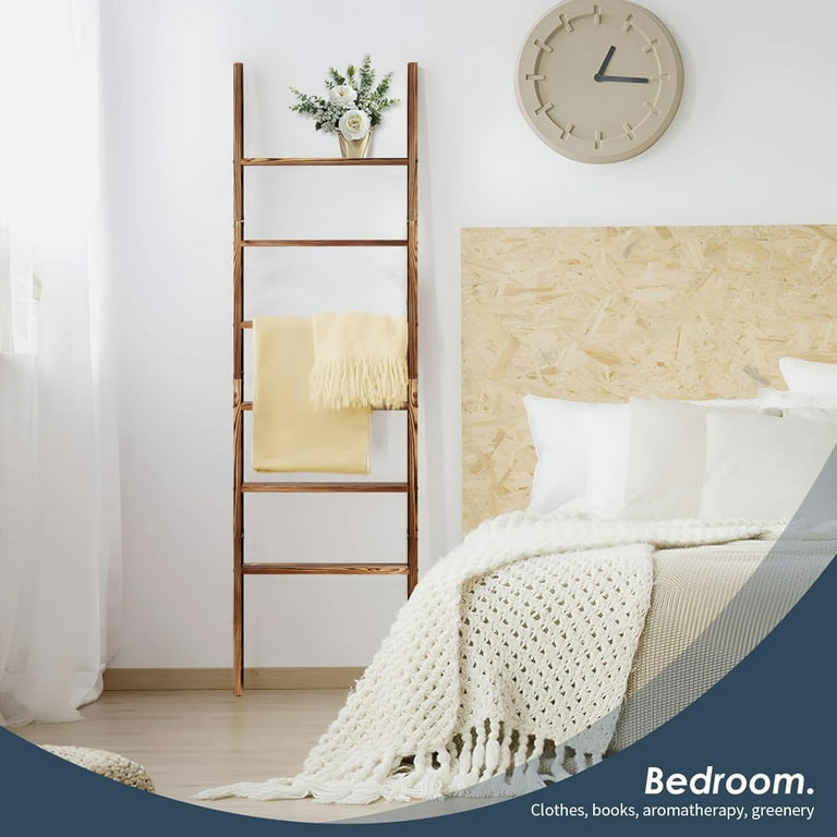 Blanket ladder in bedroom hotsell