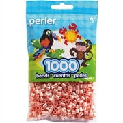 Perler Fun Fusion Pearl Beads 1000/Pkg-Coral