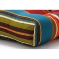 thumbnail image 2 of Pillow Perfect  Outdoor Westport Teal Blown Bench Cushion 18 X 56 X 5, 2 of 5