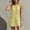 *Green, variant on ClodeEU Women's Crew Neck Sleeveless Button Down Dress,Casual Cute Loose Mini Dress with Pockets Black,Women's Plus L