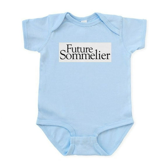 CafePress - Future Sommelier Infant Bodysuit - Baby Light Bodysuit, Size Newborn - 24 Months