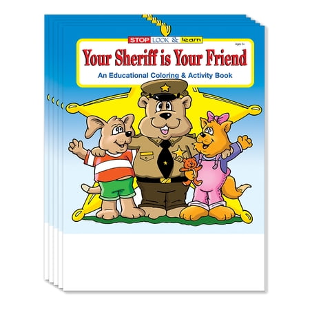 ZoCo: 25 Pack - Your Sheriff is Your Friend - Kid s Coloring & Activity Books