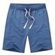 thumbnail image 1 of pstuiky Pantalones cortos para hombre, Pantalones cortos deportivos holgados de algodón para hombre con cintura de cinco piezas y cordón ajustable. Pantalones cortos deportivos para hombre, 1 of 5