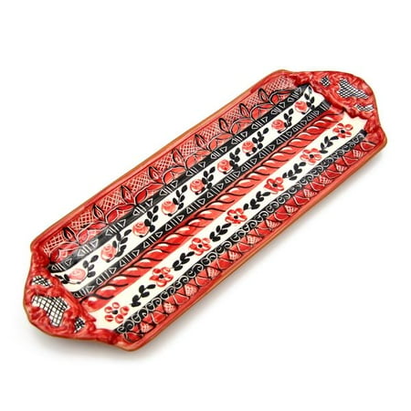 - Hand-painted Vintage Traditional Portuguese Terracotta Tart Tray