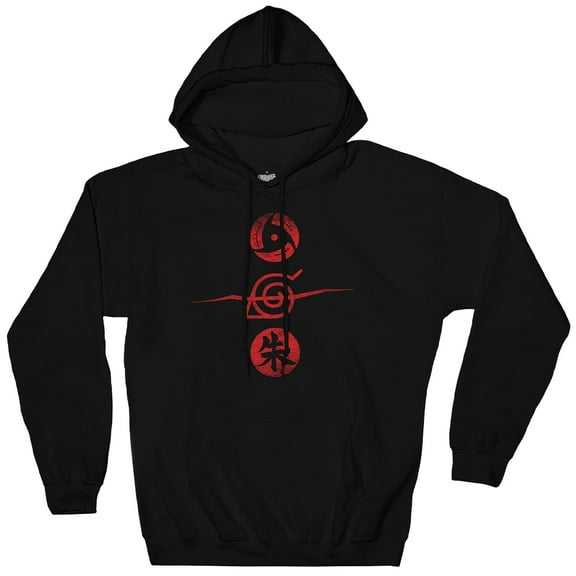 Naruto Shippuden Itachi Uchiha Mangekyo Sharingan Licensed Adult Hoodie