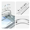 thumbnail image 2 of for Samsung Galaxy A17 5G Case Clear Slim, [Built in Lens Protector] [Non Yellowing] TPU Bumper Transparent Back Hard Shell Shockproof Thin for Men Women for Samsung Galaxy A17 5G, White, 2 of 6