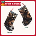 thumbnail image 2 of Sikiie Steampunk Squirrel Pilot Christmas Stockings,18 Inches Christmas Stockings Xmas Hanging Stockings for Family Christmas Decorations & Gifts, 2 of 7