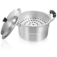 thumbnail image 3 of AURARMLET Aluminum Cooking Pot 1-Pack Dual Handle Soup Stockpot for Kitchen and Home Use, 3 of 7