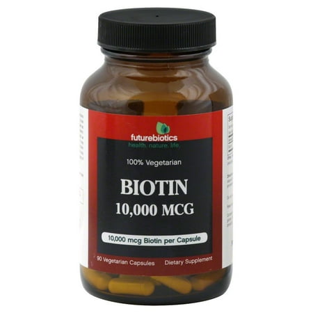 Futurebiotics 10 000 mcg Biotine 90 Vegetarian Capsules