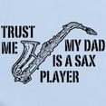 thumbnail image 2 of CafePress - Saxophone Infant Bodysuit - Baby Light Bodysuit, Size Newborn - 24 Months, 2 of 4