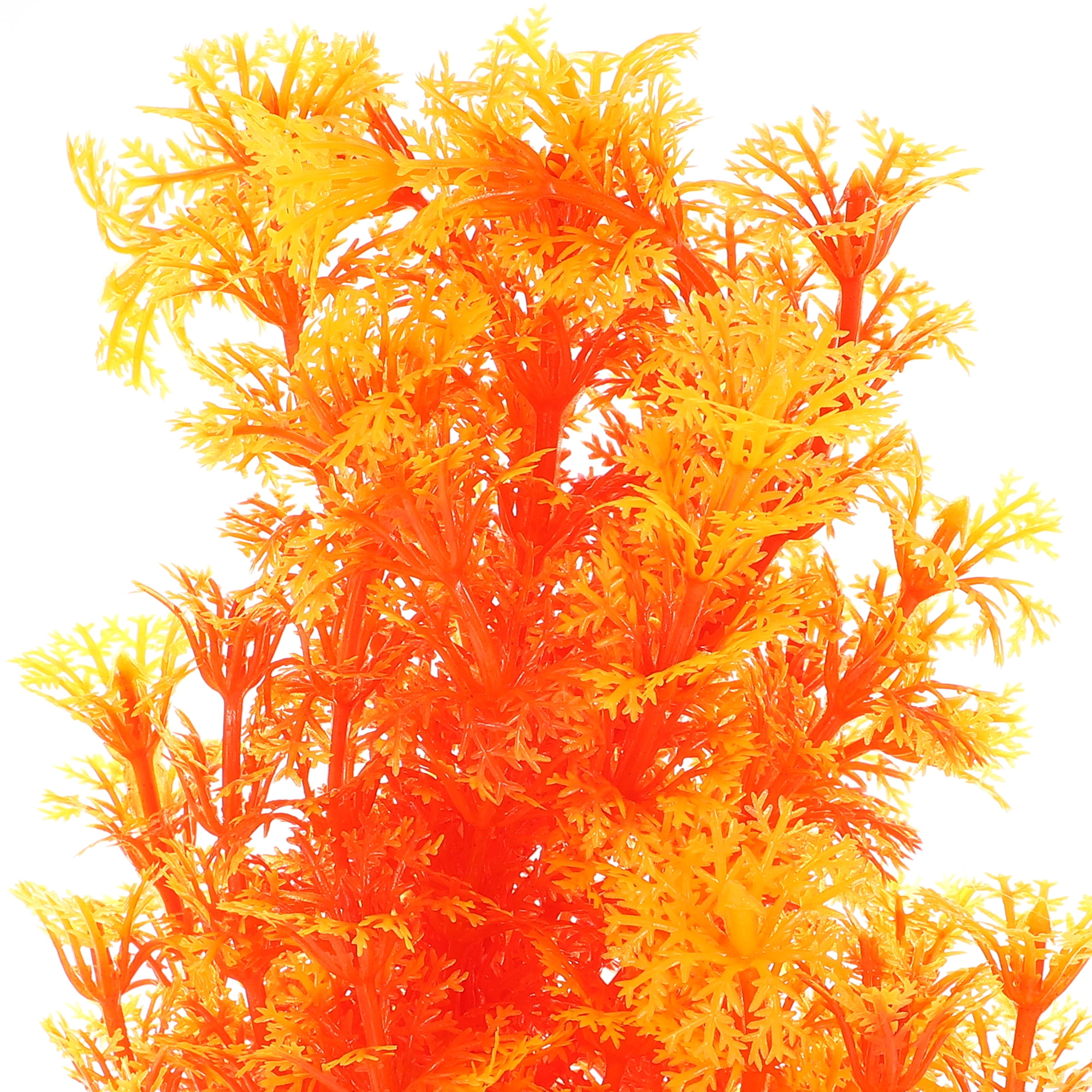 Unique Bargains 1 Pc Aquarium Aquatic Plant Trees for Fish Tank Decoration Red 7.87"