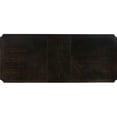 thumbnail image 3 of 96-inch Rectangular Dining Table With Double Pedestal - Dark Cherry Finish Wooden Extension Leaf For 8 Seating Capacity Base, 3 of 4