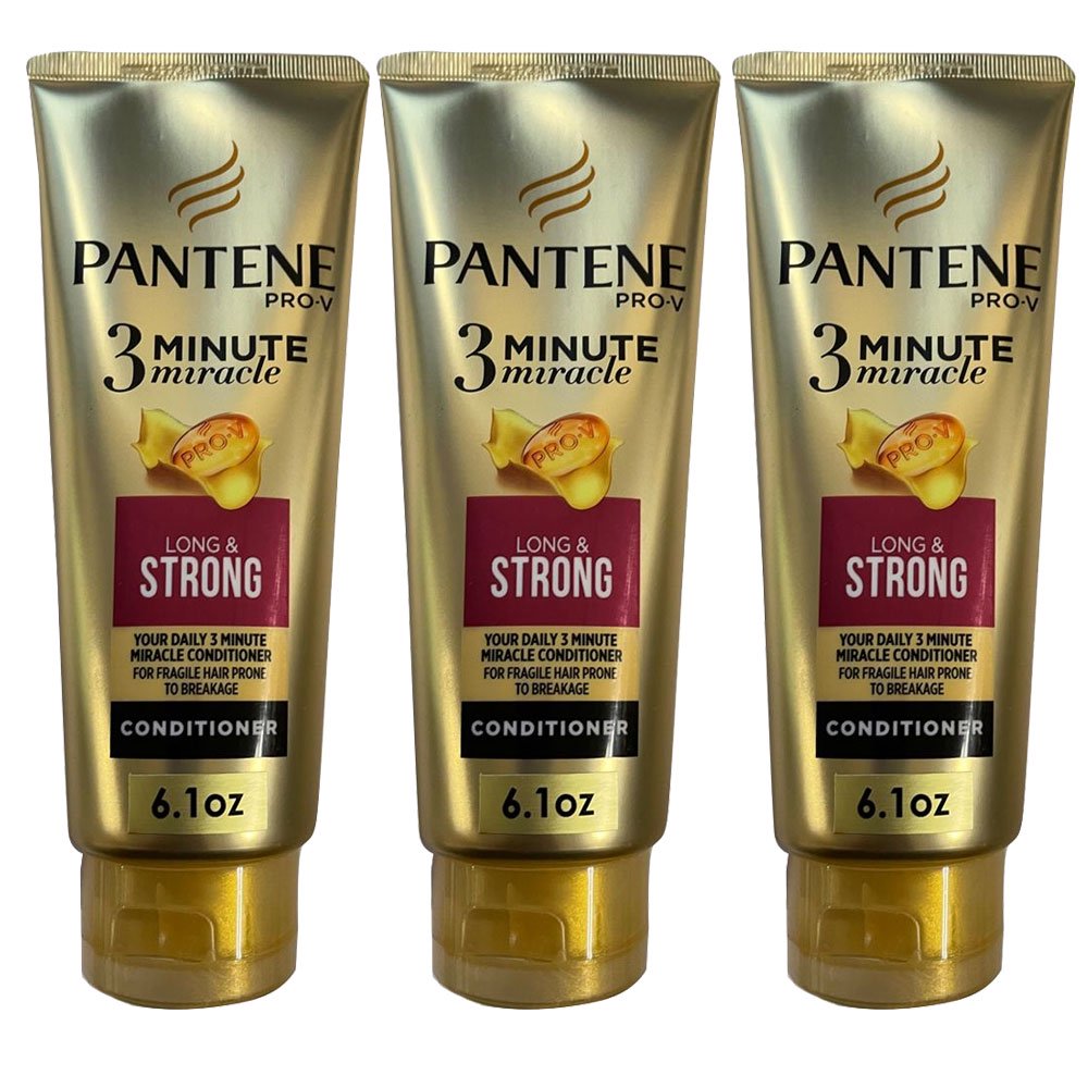 (3 Pack) Pantene ProV Haircare 3 Minute Miracle Repair And Protect Deep Conditioner Net