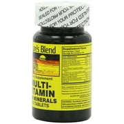 Natures Blend Multivitamin with Minerals Tablets, 100 Ct