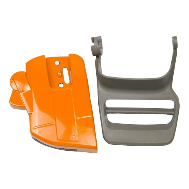 Conjunto de Cubierta de la protección del embrague para motosierra 340/345/350 Cola Cubierta de embrague de freno de motosierra