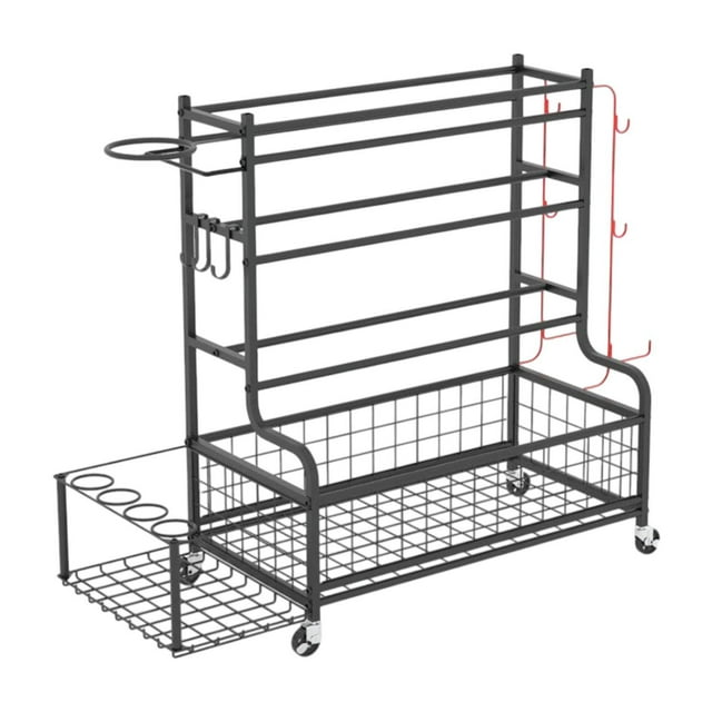 pitrice Support de Rangement pour Équipement de Gym Mousse Robuste pour Balles et Bandes de Résistance