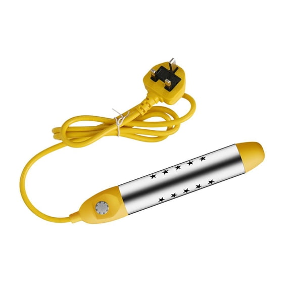 Naiovety Calentador de agua instantáneo Potente apagado automático Baño Dormitorio Luz indicadora Caja de plástico Caldera con cable de 1,5 Electrodomésticos Reino Unido 2000W
