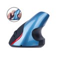 thumbnail image 4 of 2.4GHz 5 Buttons Rechargeable Battery Wireless Ergonomic Vertical Optical Mouse - Blue, 4 of 5