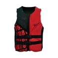 thumbnail image 1 of Chaleco para adultos, chaleco para flotabilidad, para navegar a , surfear rojo m, 1 of 8