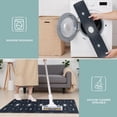 thumbnail image 6 of Dark Blue Sun Moon Star Pattern Kitchen Rugs Sets Of 3,Kitchen Runner Rugs Non Skid Washable,Decorative Kitchen Floor Mats for Kitchen,Sink,Laundry,17"x30"+ 17"x47" + 17"x59", 6 of 6
