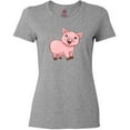 thumbnail image 3 of Inktastic Cute Pig Women's T-Shirt, 3 of 5