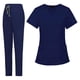 thumbnail image 4 of Conjunto de uniforme médico Strade Fareast Limited para mujer Azul Oscuro L, 4 of 8