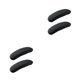 thumbnail image 4 of Funda para silla Inteprter 2 fundas de silla fáciles de instalar impermeables respetuosas con la piel negro 2Conjunto, 4 of 6