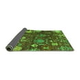 thumbnail image 2 of Ahgly Company Indoor Rectangle Abstract Green Modern Area Rugs, 3' x 5', 2 of 4