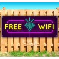 thumbnail image 1 of Free Wifi 13 oz Vinyl Banner With Metal Grommets, 1 of 4