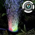 thumbnail image 2 of Disque de Pierre Bouillonnante pour Aquarium Multicolore à LED, Aquarium Rond avec LED à Changement de Couleur Automatique Multicolore 2 Pouces Multicolore 2 Pouces, 2 of 5