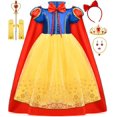thumbnail image 1 of Disfraz de princesa Avady para niñas con capa y accesorios, 1 of 6