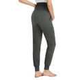 thumbnail image 2 of Women's Maternity Pants Casual Maternity Activewear Pregnancy Sweatpants with Pockets, 2 of 6
